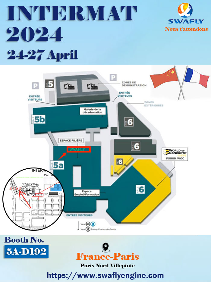 SWAFLY ໄປ INTERMAT 2024: ງານວາງສະແດງເຄື່ອງຈັກກໍ່ສ້າງທີ່ໃຫຍ່ທີ່ສຸດຂອງຝຣັ່ງ