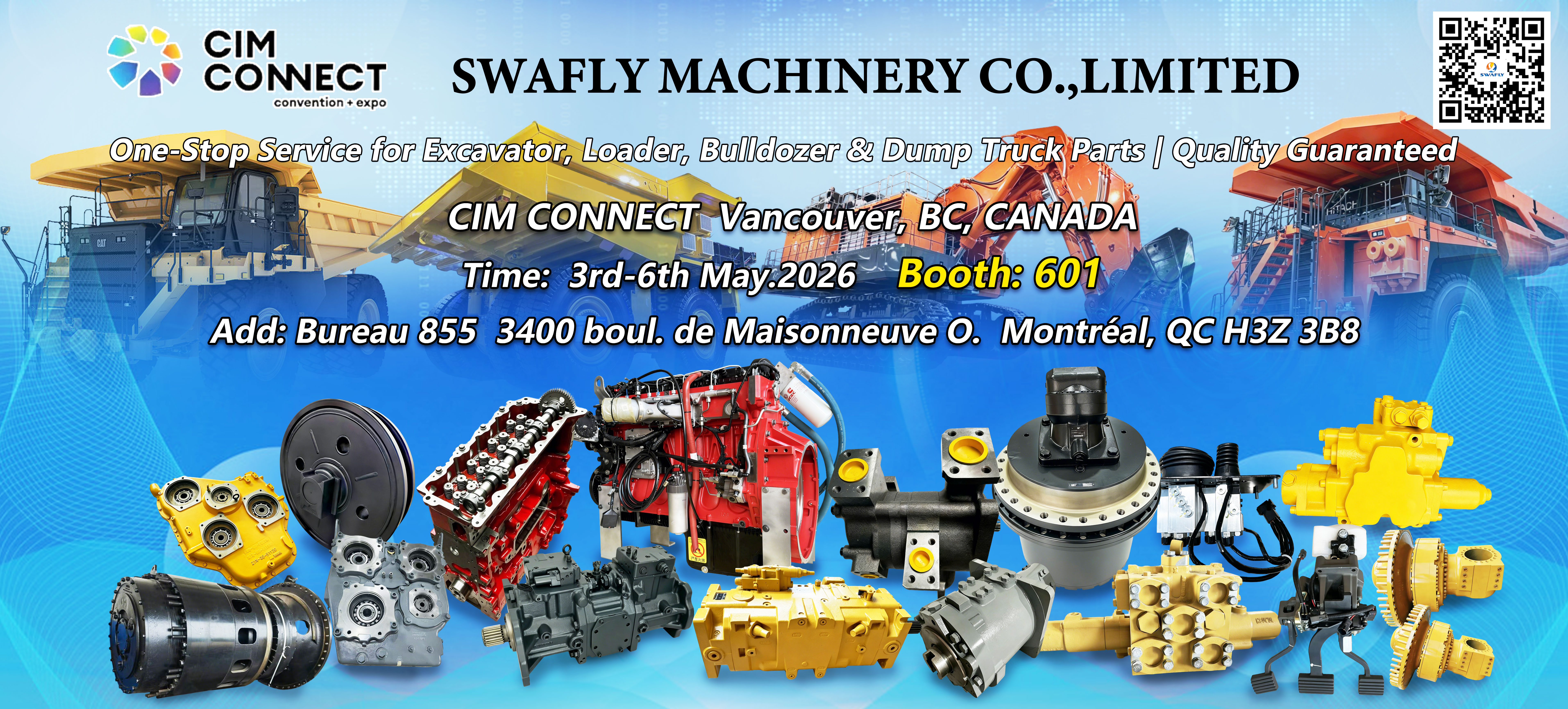 ເຂົ້າຮ່ວມ SWAFLY ຢູ່ CIM CONNECT 2026 ໃນ Vancouver!
