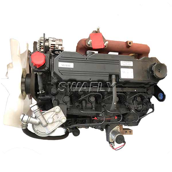 ການປ່ອຍອາຍພິດຕ່ໍາ Mitsubishi S4q2 Disel Engine Assy ສໍາລັບການຂາຍ